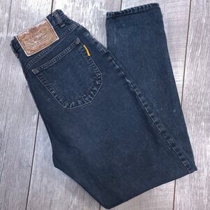 Edwin Jeans Men 28 Dark Blue Vintage Straight Leg High Rise Denim Pants